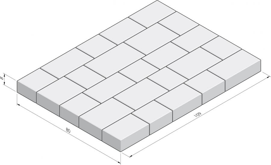 Basic 80x109 La Strada pakket