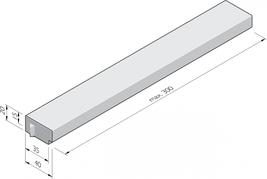 ZVB traptreden 40/35x20