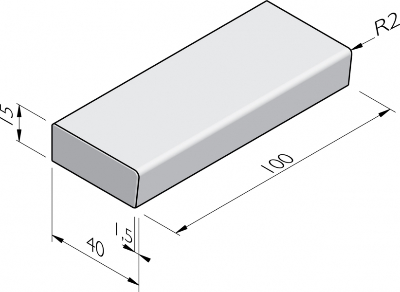 Repeteer traptreden 40x15