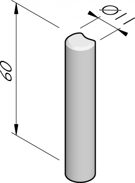 Palissade rond 11