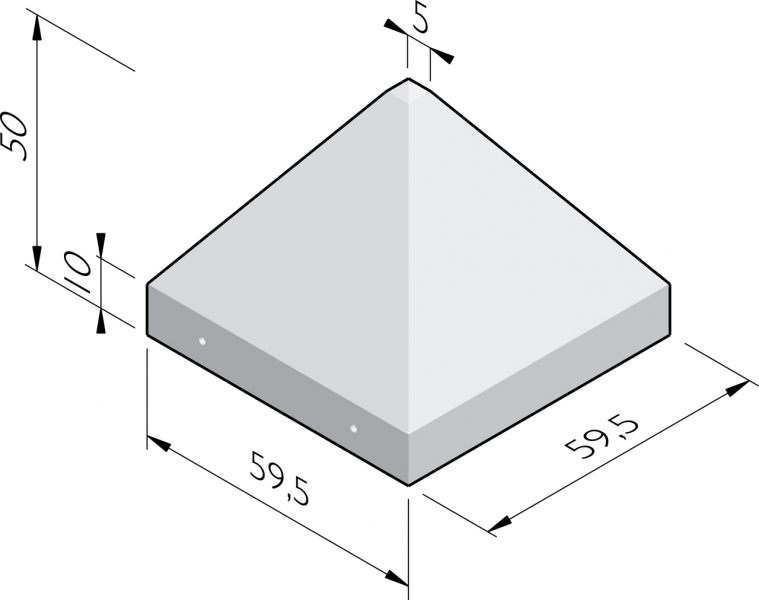 Piramideblokken 60