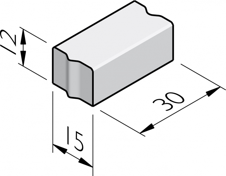 Boomkransverlengstuk 15x12x30 