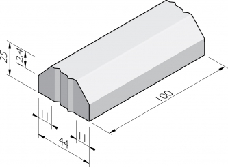 Scheidingsbanden 22/44x25