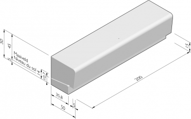 Solid LED uitsparing