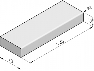 Basic traptreden 40x15