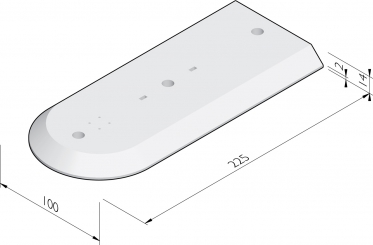 Prefab middengeleiders