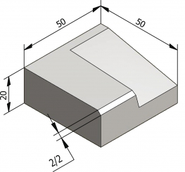 20x50x50 2/2 Type IA-IB-IC2