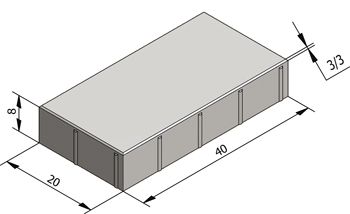 Picasse 40x20