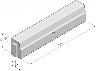 Bushaltebanden type S profiel 18